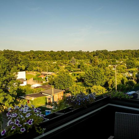Doppelhaus- Villa Leipzig Schleussig , Moderner Altbau Apartment Dachetage Mit 2 Schlafzimmern Und Separatem Zusatzzimmer , Parkplatz - Balkon - Kamin - Eicheparkett - Arbeitsplatz Εξωτερικό φωτογραφία